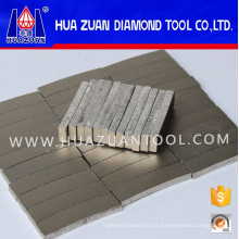 Segment de coupe de granit de segment de diamant de longue durée de vie fabriqué par Quanzhou Huazuan